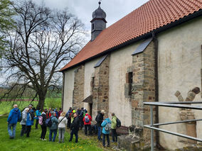 Erste Etappe der Pilgertour von Wettesingen nach Volkmarsen 
